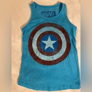 Marvel Captain America shield tank top